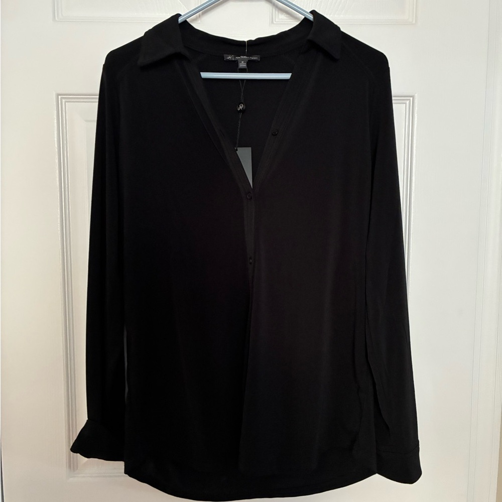 Adrianna Papell Classic Black Top